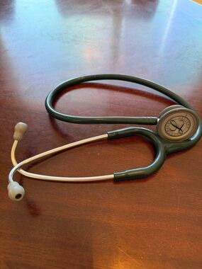 Littman Classic II S.E. Dark Green Stethoscope with Gray Ear Tips
